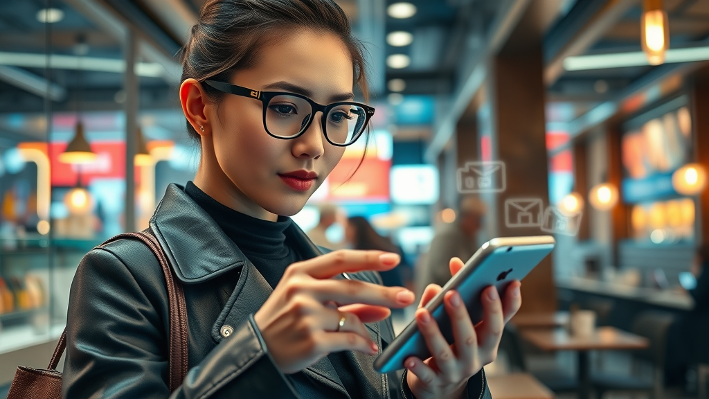 online shopper using social commerce app as a digital marketing trend