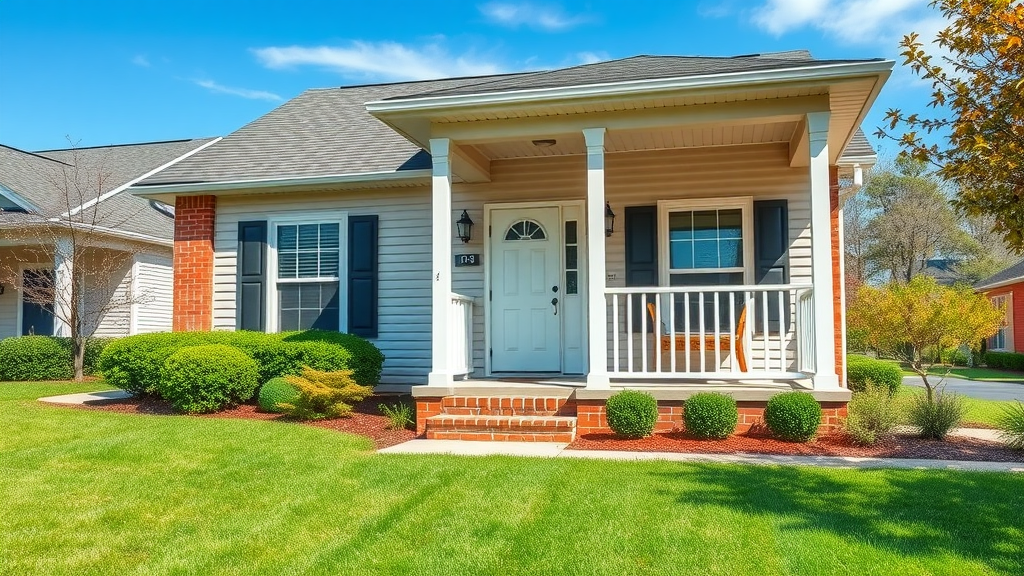 Freshly pressure washed home in Columbia SC with vibrant curb appeal and clean siding.