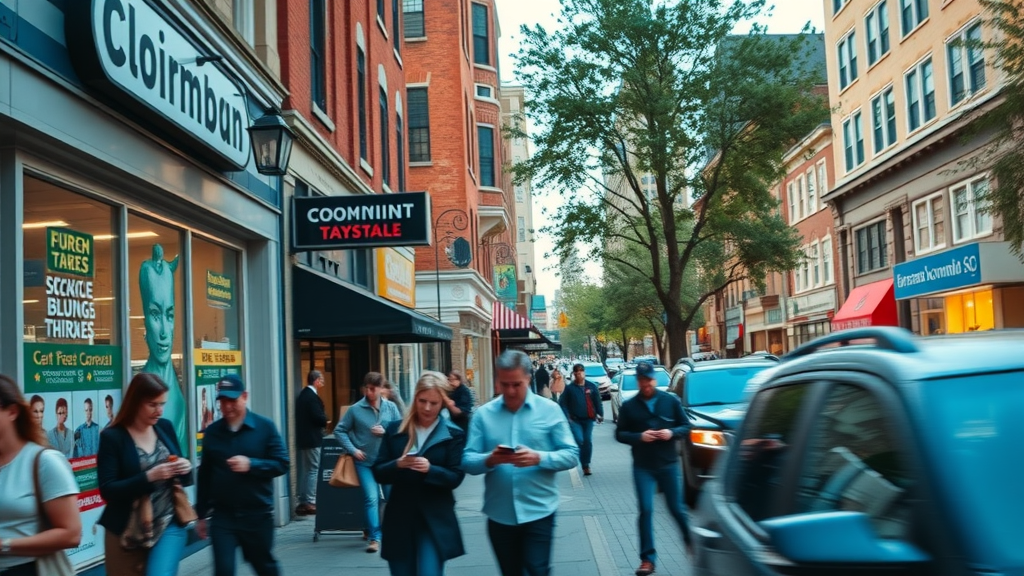 downtown Columbia SC small business digital marketing advertisements