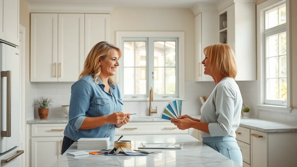 Space Transformerz color consultation and kitchen cabinet painting Columbia SC