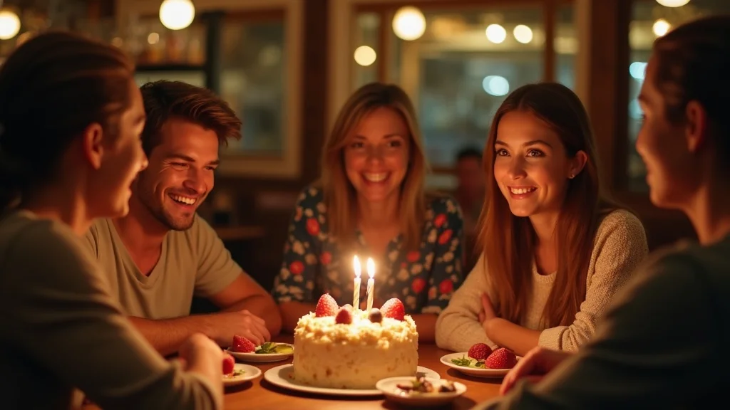 local restaurant customer loyalty program with birthday reward celebration