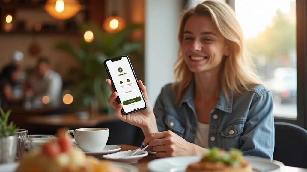 restaurant customer rewards mobile app seamless experience at trendy restaurant